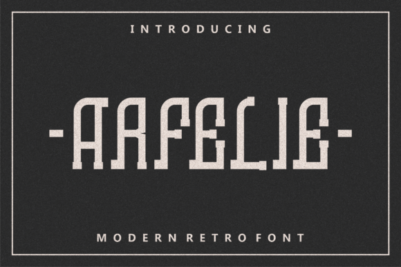 Arfelie Serif Font Brings Elegance to Handmade Products