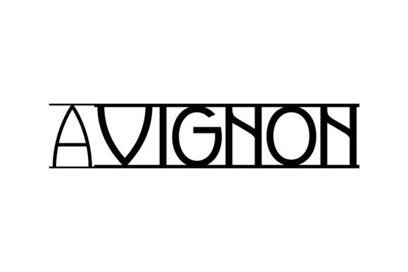 Avignon: An Elegant Sans Serif Font for Digital Design