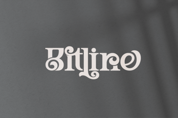 Bitline: A Bold Serif Typeface for Digital Design and Brand Identity