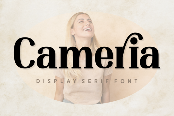 Cameria: A Bold Serif Font for Branding and Design Projects