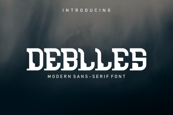Deblles: A Modern Slab Serif Font for Campaign Visuals
