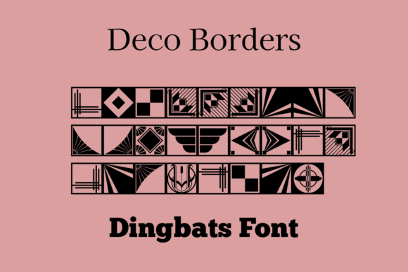 Deco Borders Brings Ornamental Charm to Website Typography