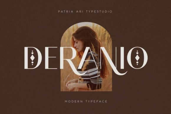 Deranio: A Modern Sans Serif Font for Bold Branding
