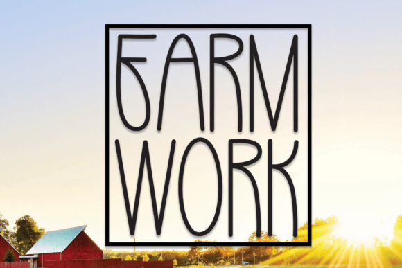 Farm Work: A Sans Serif Font Built for Editorial Storytelling
