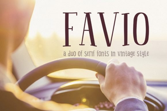 Favio Brings Elegant Serif Charm to Modern Web Design