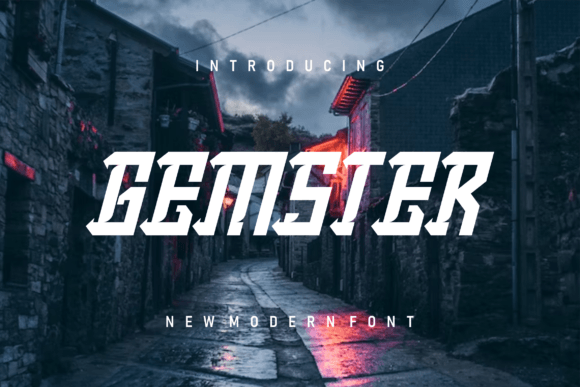 Gemster: A Slab Serif Font for Thoughtful Editorial Design