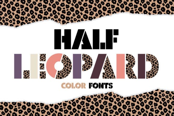 Half Leopard: A Color Font That Brings Creative Energy to Web Design