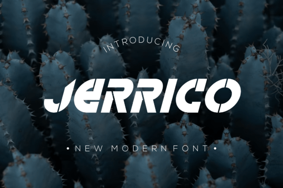 Jerryco: A Bold Slab Serif Typeface for Modern Web Design