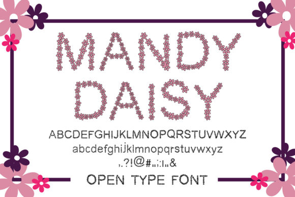 Mandy Daisy: A Decorative Font for Modern Web Design
