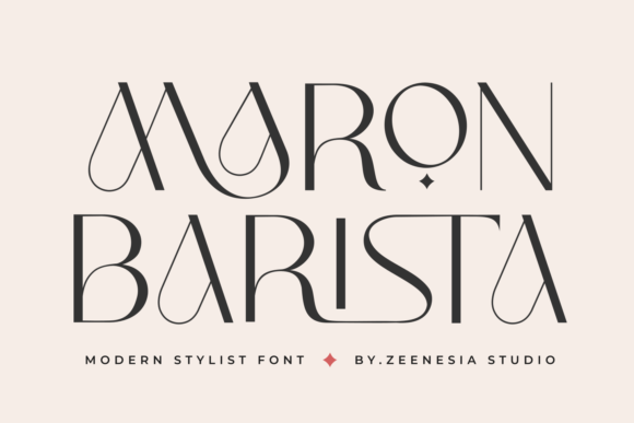 Maron Barista: A Sans Serif Font That Brings Warmth to Editorial Design