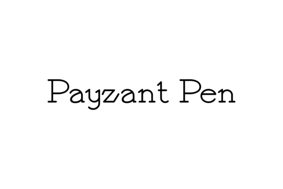 Payzant Pen: Elegant Serif Font for Handmade Craft Projects