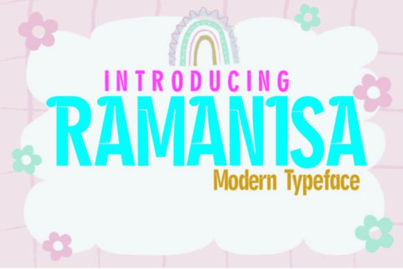 Ramanisa: A Refined Sans Serif Typeface for Editorial Excellence