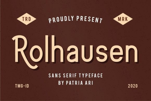 Rolhausen: A Sans Serif Font That Balances Craft and Clarity