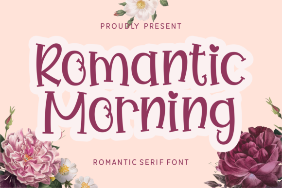 Romantic Morning: A Serif Font for Digital Brand Personalities