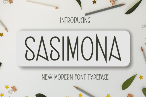 Sasimona: A Refined Sans Serif Font for Modern Campaigns