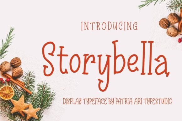 Storybella: A Serif Font for Authentic Branding Projects