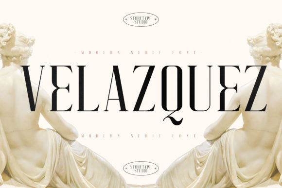 Velazquez: A Serif Font for Editorial Design and Publishing