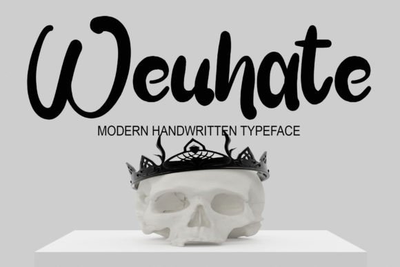 Weuhate: A Handwritten Sans Serif Font for Web Design